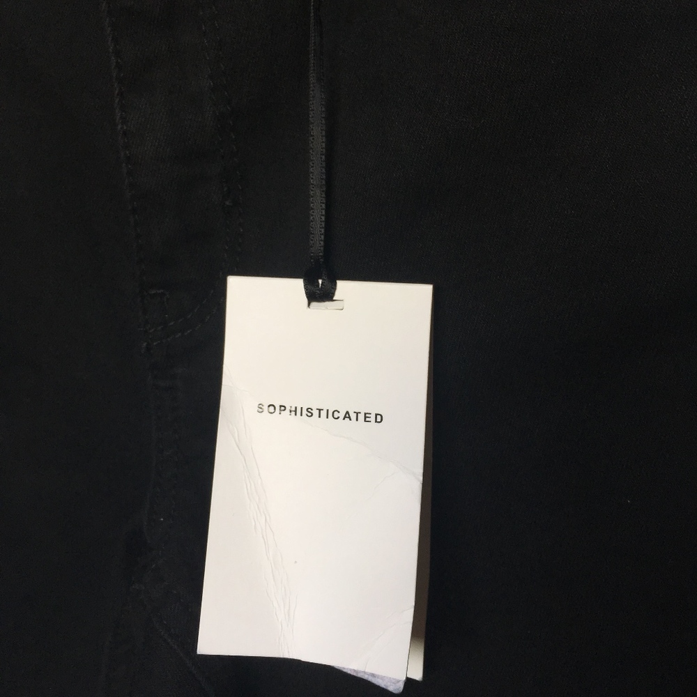 Zara Woman The Skinny Flare In Revolve Black - Picture 6 of 8